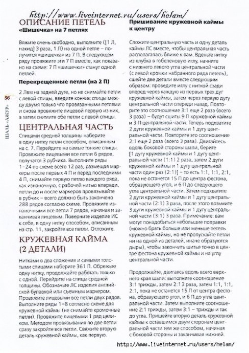 Палантин из кид-мохера. 4 Палантин из кид-мохера. 4