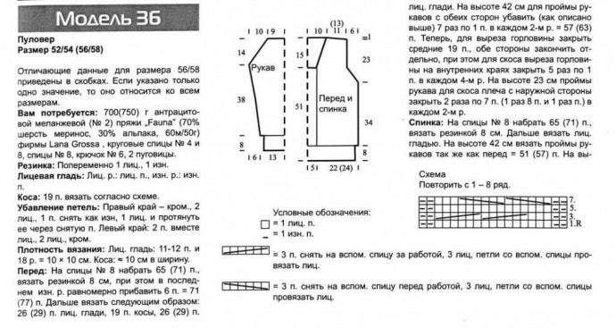 Пуловерчик для друга.