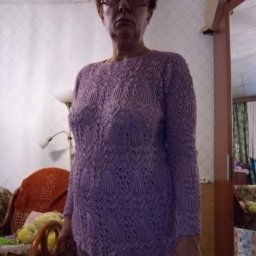 Еще раз-про розовый пуловер.