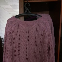 Пуловер оверсайз.