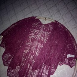 Шаль на конкурс.