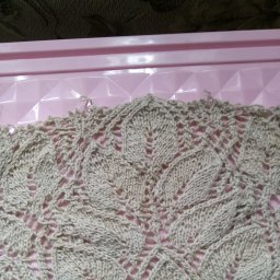 Шаль "Весенняя роща".