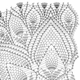 Продолжение работы над вязаным куполом зонта..