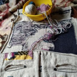 Продолжение моей работы над кардиганом.