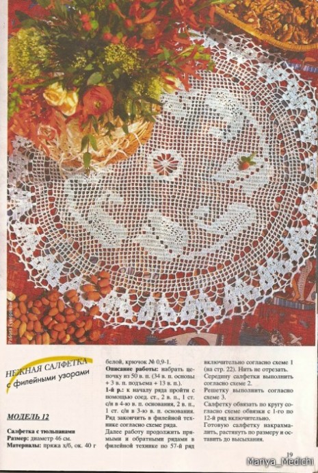 Подарочная салфетка. Подарочная салфетка.