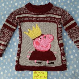 Джемпер "Свинка Пеппа"для внучки