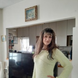 Диагональный свитер из пуха норки