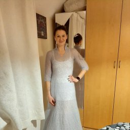 Платье шетландским кружевом