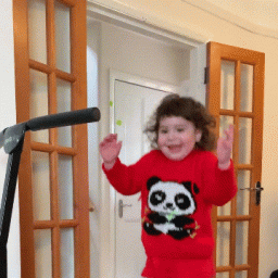 Свитер-худи "Панда" для внученьки