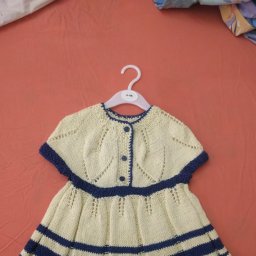 Платье из хлопка для внучки