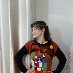 Свитер-картина