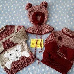 Джемперочки и шапочки для малышки