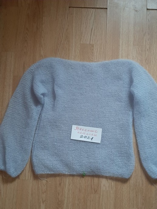 Паутинка из кид-мохера для дочки Паутинка из кид-мохера для дочки