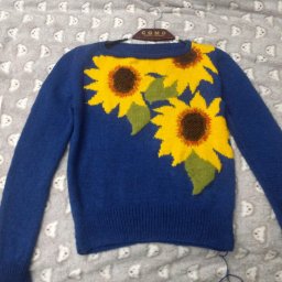 Свитер "Подсолнухи"