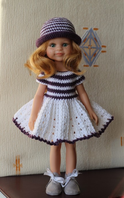 Платье для кукол Паола Рейна 32 - 34 см и подобных им.