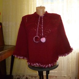 Похолодало.Пелеринка-накидка для девочки