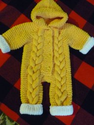ТЕПЛЫЙ КОМБИНЕЗОН ДЛЯ МАЛЫШКИ !!! ГОТОВЛЮСЬ СТАТЬ БАБУШКОЙ !!!
