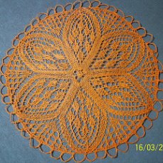 Кружевные салфетки из ириса Кружевные салфетки из ириса