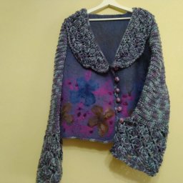 Вязание + валяние.