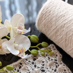 Ажурный узор спицами