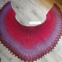 Шаль "Райская птица"