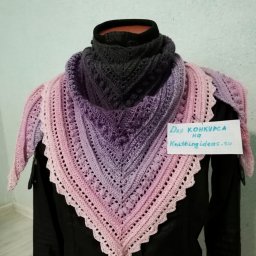 Шаль-бактус "Секретные тропы"