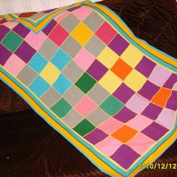 Детский плед в кроватку или коляску