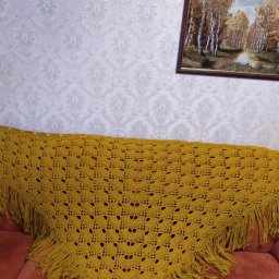 Шаль крючком