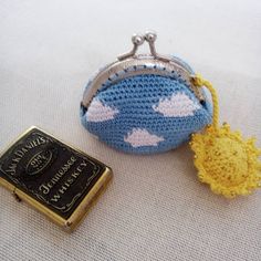 Кошелёк-монетница " Облака". Кошелёк-монетница " Облака".