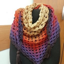 Шаль Осенняя мелодия