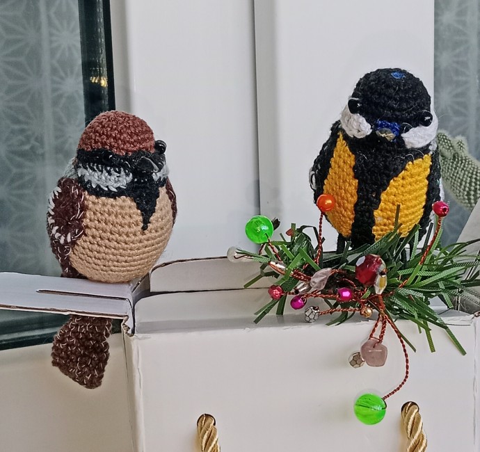 Новогодние игрушки крючком Новогодние игрушки крючком