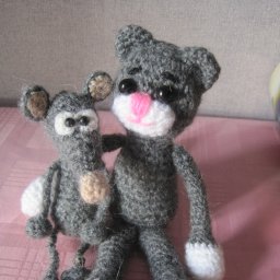 Коты и мыши вязаные крючком