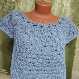 Блуза крючком
