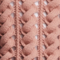 Интересный узор спицами в копилочку рукодельницам