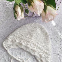 Шапочка -чепчик #bonnet_pearl