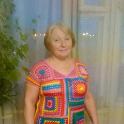 Любимый бабушкин квадрат!