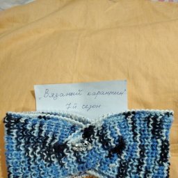 Утепляюсь! повязка на голову.