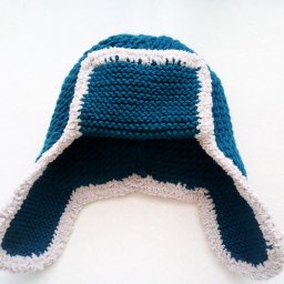 Шапка-ушанка  для внука