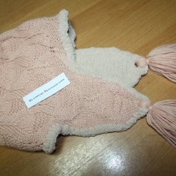 Пудровая ушанка