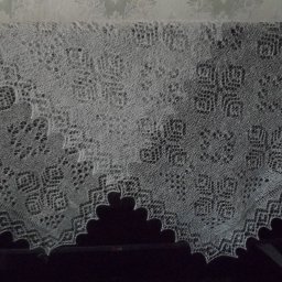 Ажурный палантин