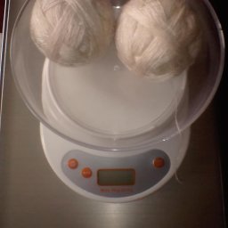 Пряжа. Готовая работа.