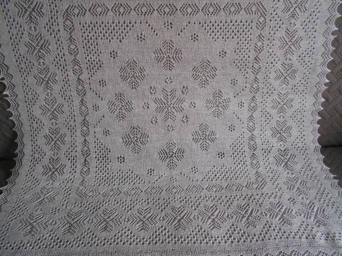 Ажурная паутинка "Весна" из Горно-алтайского пуха