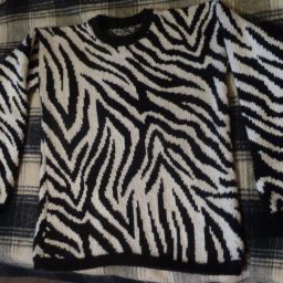 Мужской джемпер "Зебра"