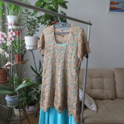 туника крючком