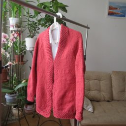 кардиган спицами