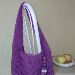 Сумка авоська крючком