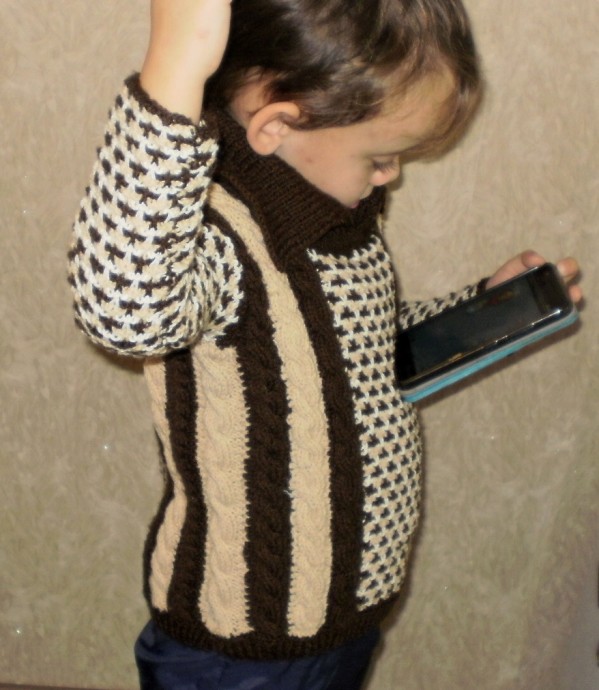 Пуловер для мальчика 4 лет