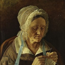 Тема вязания в живописи