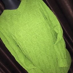 Очень интересный  мужской пуловер узором 3D