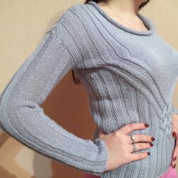 «Молодежный» джемперок для доченьки!